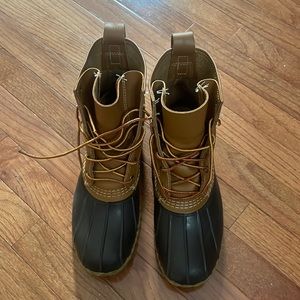 Ll Bean Rain Boots Size 8